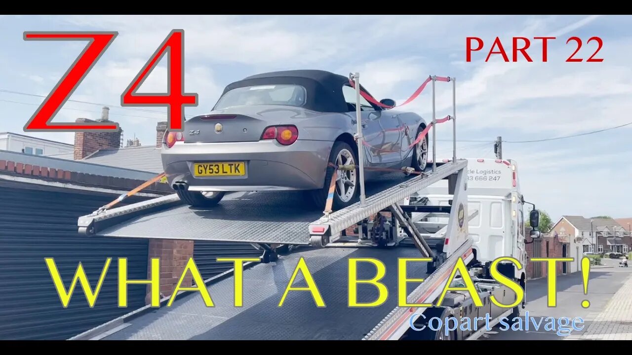 BMW Z4 3.0 Copart salvage, Misfire and Disa problems - Part 22