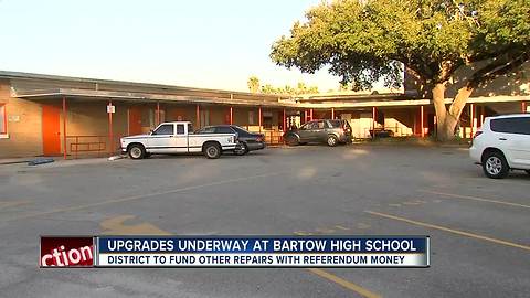 Upgrades underway at Bartow High School