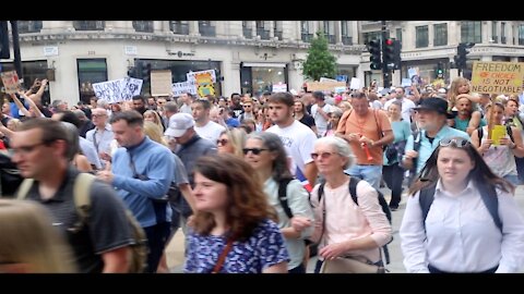 Freedom March - London 26th June 2021
