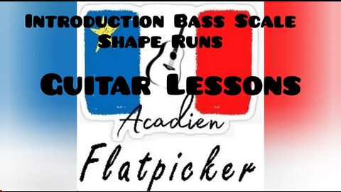 Guitar Lesson - Introduction to Bass Scale Shape Runs