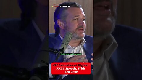 The 1ST Amendment: Free Speech With Ted Cruz