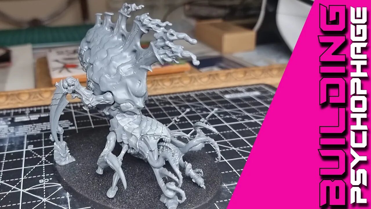 Building Warhammer 40k Leviathan PSYCHOPHAGE for my tyranids army!