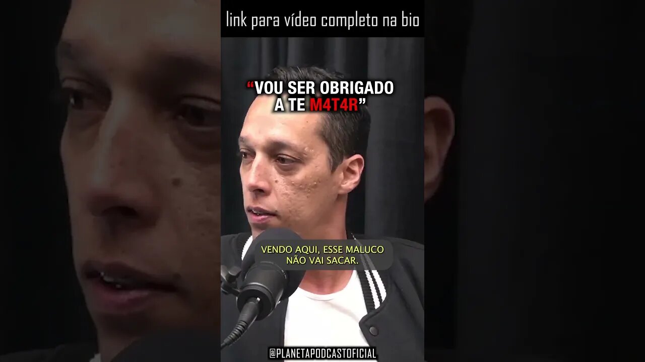 “ESSE MALUCO NÃO VAI SACAR UMA 4RM4 E ME DAR UM T!R0 AQUI” com Nil Agra | Planeta Podcast