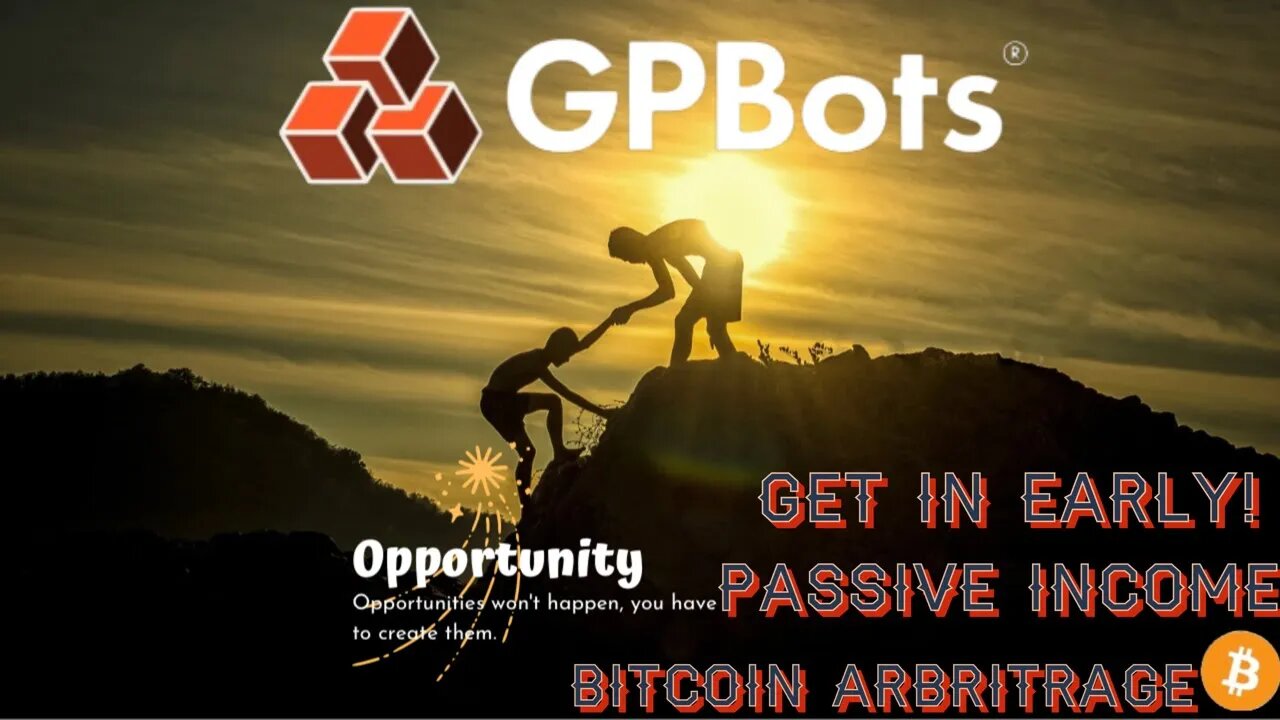 GPBots | Passive Income | Bitcoin Arbritrage! Make up to 1% Daily #gpbots #ai #defi #bitcoin #crypto