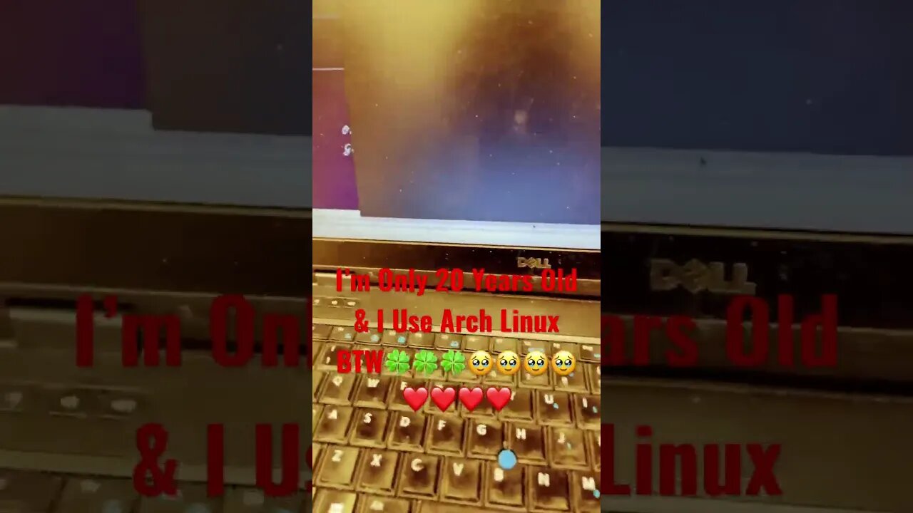 I’m Only 20 Years Old & I Use Arch Linux BTW🍀🍀🍀🥹🥹🥹🥹❤️❤️❤️❤️ #2023 #777 # Arch