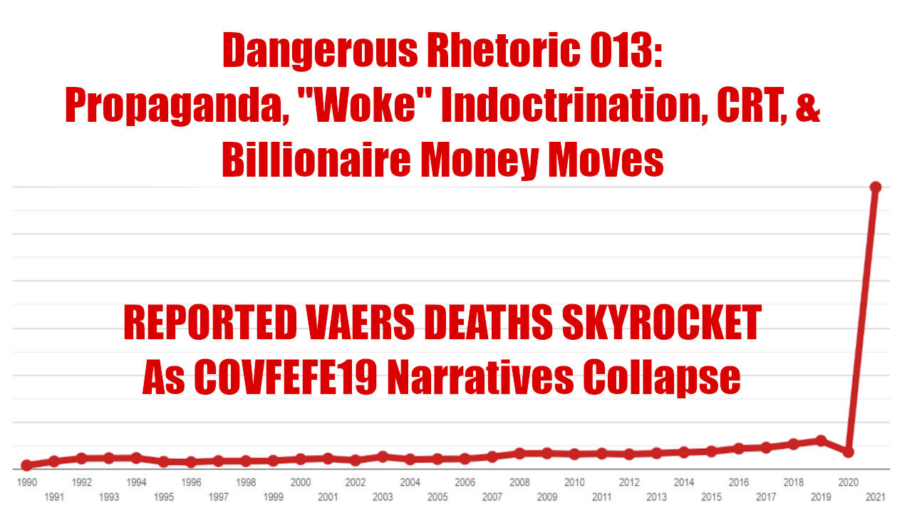 Dangerous Rhetoric Episode 013: Propaganda, "Woke" Indoctrination, CRT, & Billionaire Money Moves