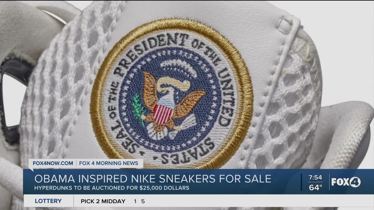 Obama inspired sneakers for sale