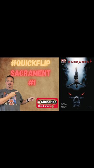 Sacrament #1 Artists Writers & Artisans Inc #QuickFlip Comic Book Review Milligan,Frusin #shorts