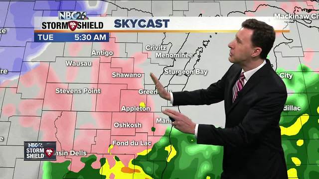 Michael Fish's NBC26 Storm Shield Weather forecast