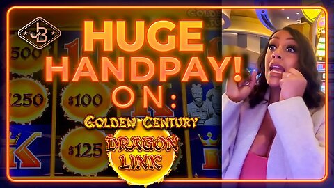 HUGE Handay! On Dragon Link Golden Century! Yes!