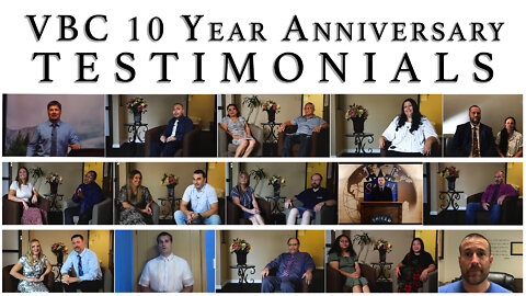 VBC 10 Year Anniversary Testimonials Video