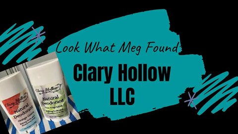 Clary Hollow Deodorant!!!!!!