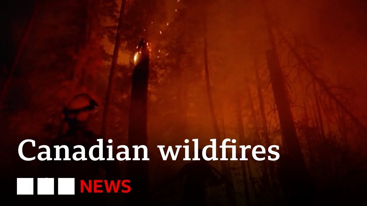 Canadian wildfires: Yellowknife evacuates 20,000 people | #update