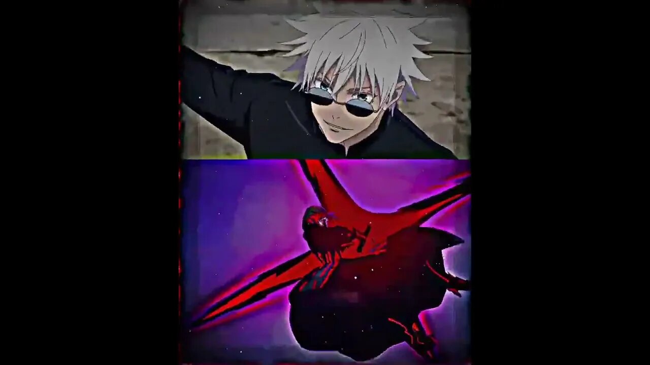 Gojo Satoru vs Saber #anime #animeedit #shorts #viral