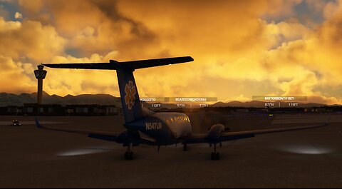 MSFS 2020/ JB.Alberta - King Air flying Alaska