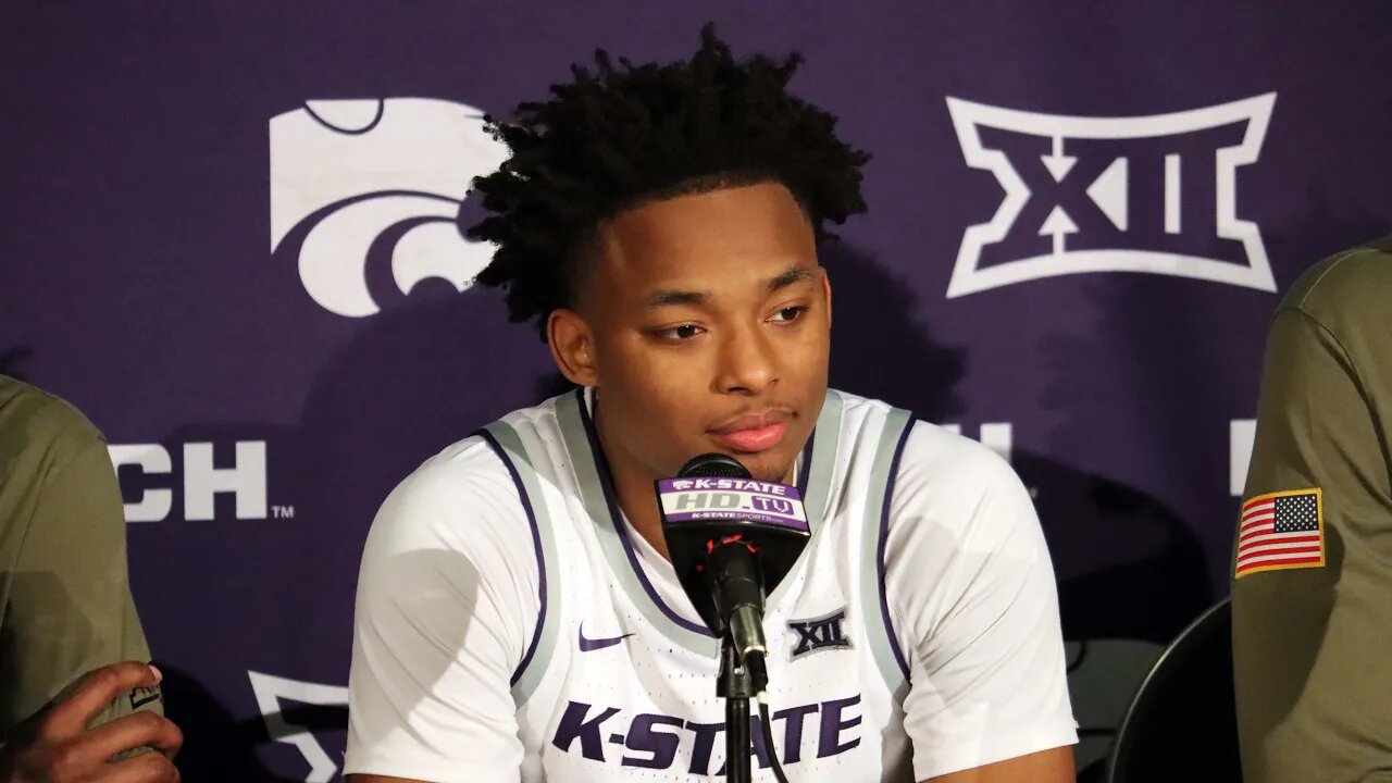 Kansas State Basketball | Carter, Colbert & Perry Press Conference | K-State 75, North Alabama 74