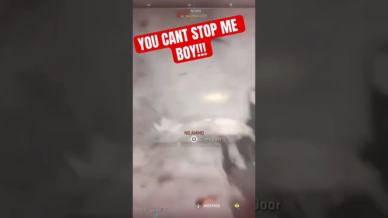 YOU CANT STOP ME BOY!!!#callofdutymodernwarfare2 #warzone #callofduty #youtube #shorts