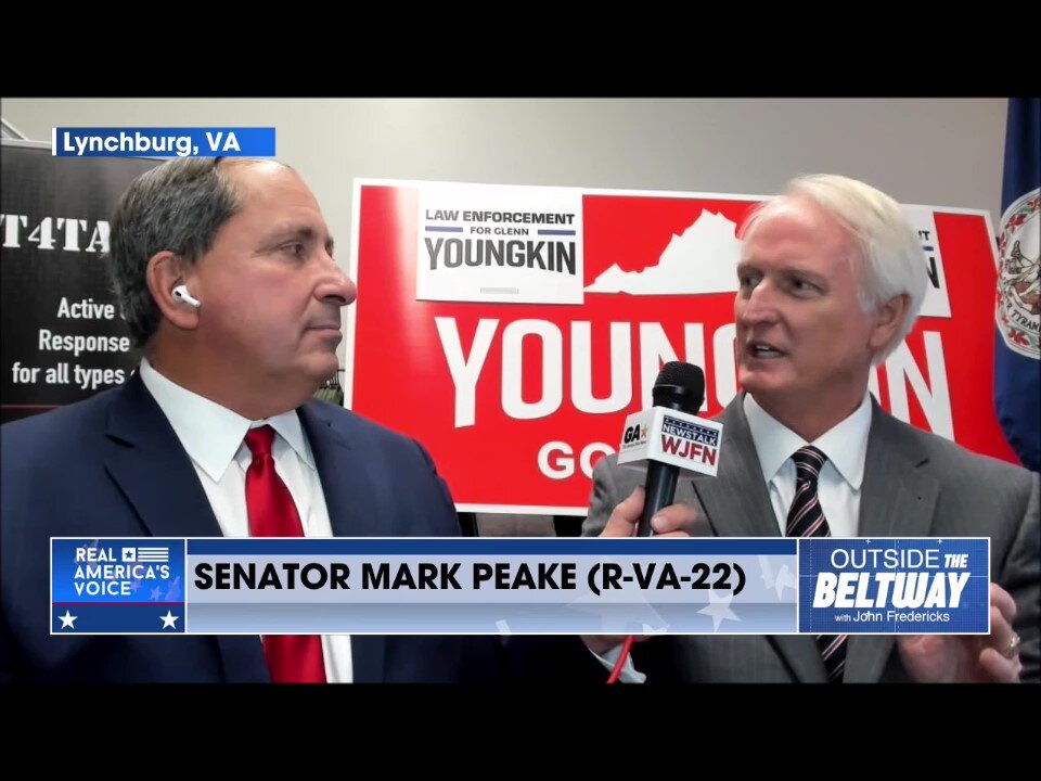 VA Senator Mark Peake: "Youngkin is the Real Deal"