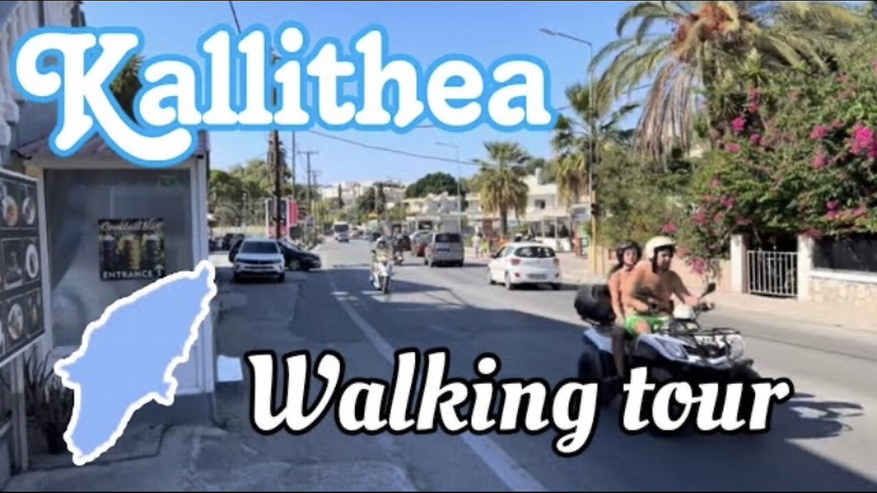 Kallithea Rhodes Walking Tour