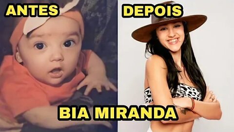 ANTES E DEPOIS DE BIA MIRANDA