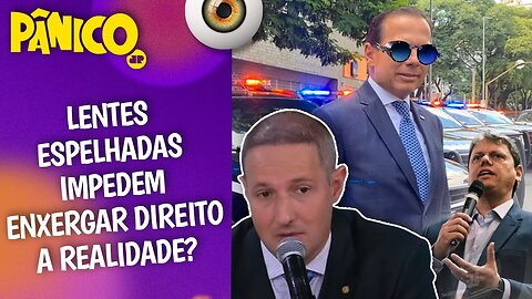 POLÍCIAS SERÃO VALORIZADOS POR TARCÍSIO MAIS QUE CHILLI BEANS INTELIGENTES POR DORIA? Derrite avalia