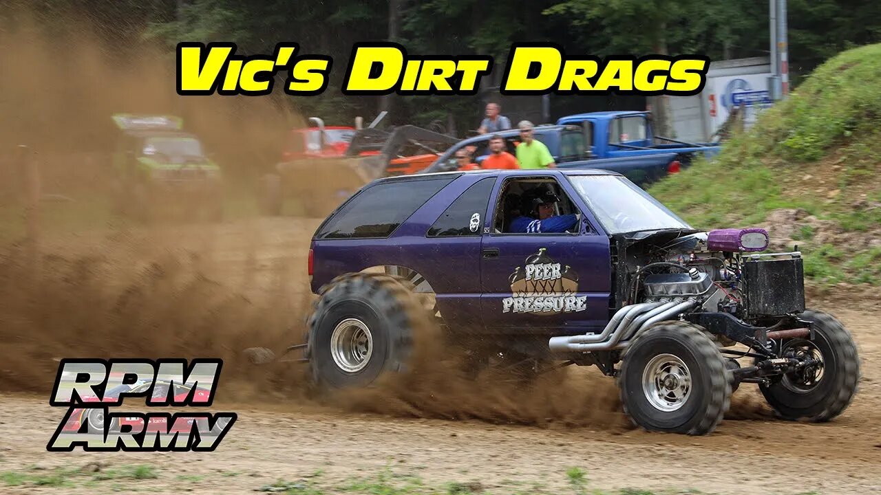 Hard Launching on the Strip Vics Dirt Drags