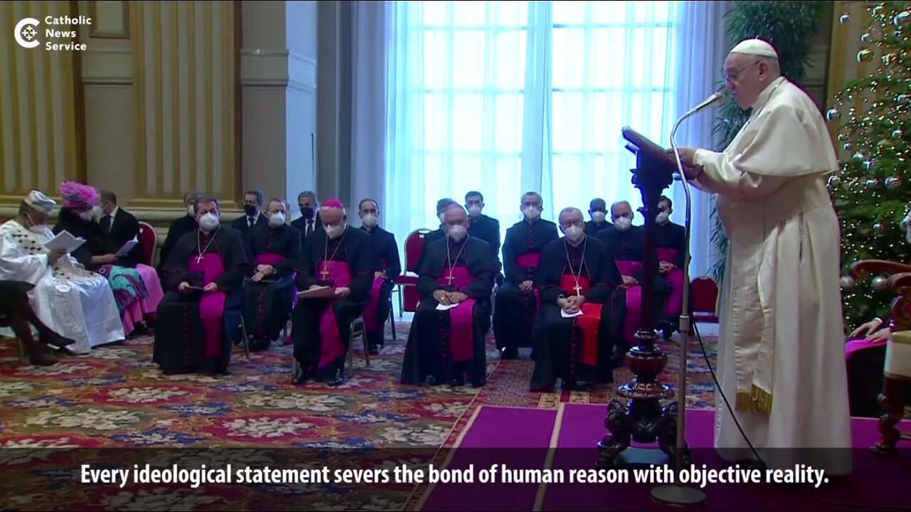 The Pope calls for the rapid acceleration of the COVID death-shots