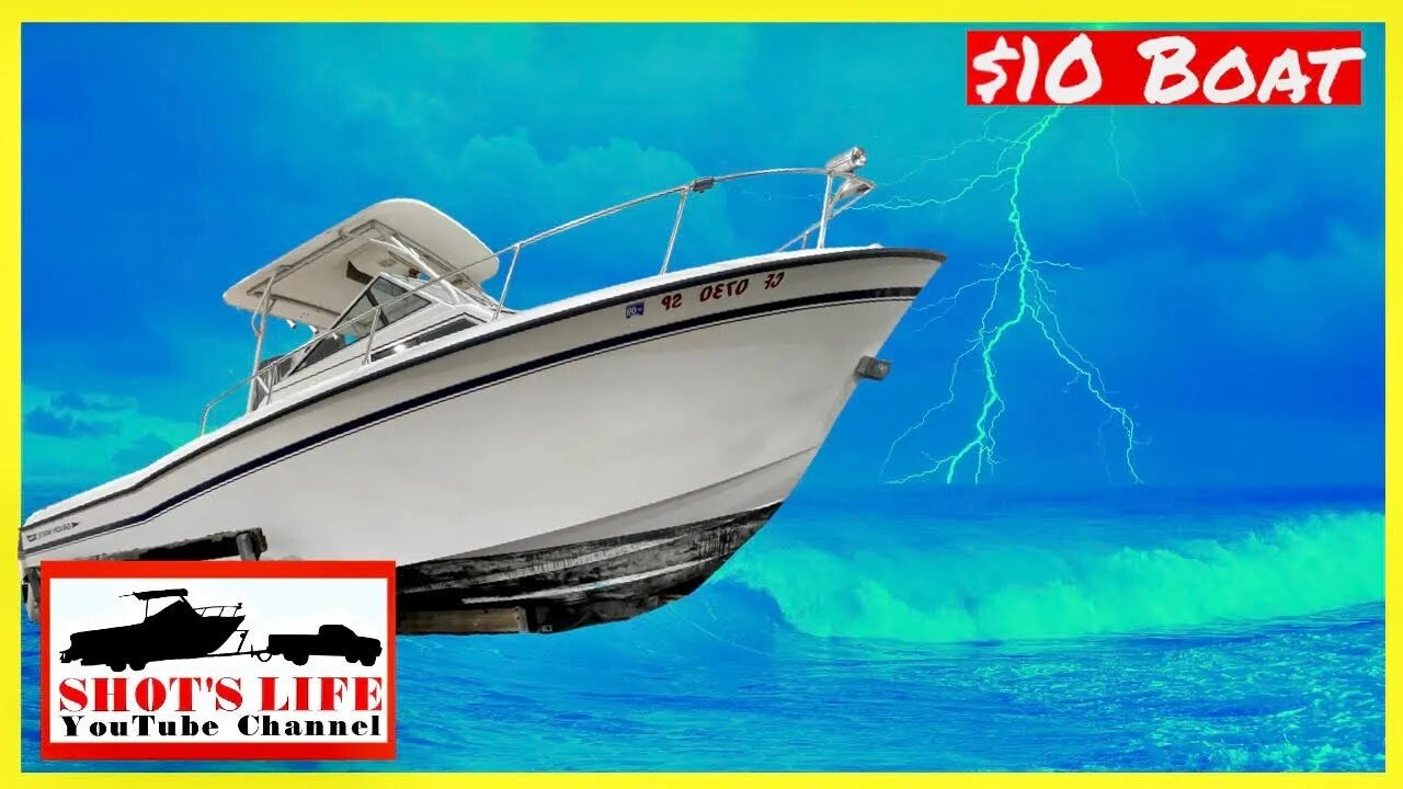 $10 Boat | EPS53 | Fiberglass in a tornado!