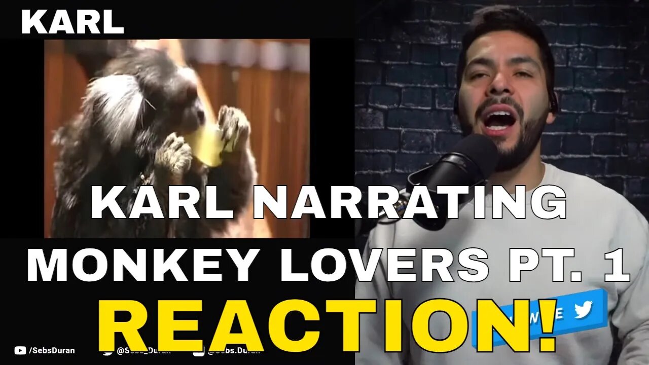 Karl Narrating the Monkey Lovers Documentary (Reaction!) pt 1