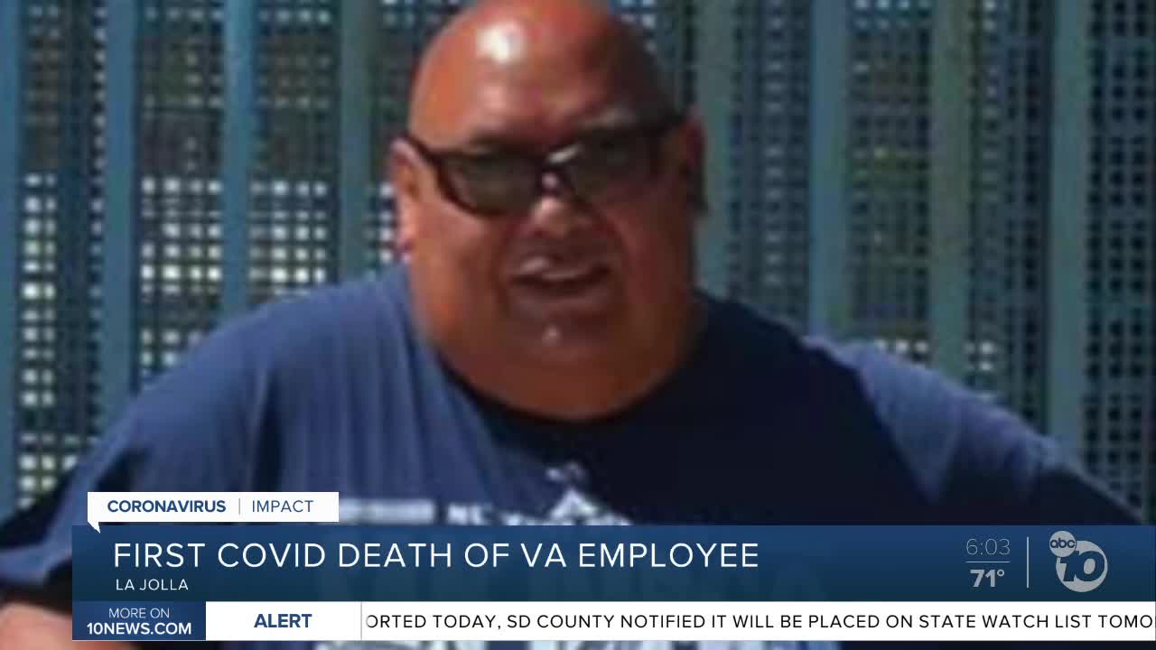 First COVID-19 death of San Diego VA worker