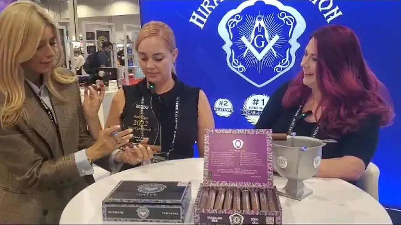 Ash Red sits down with Hiram Solomon Cigars at PCA 2023