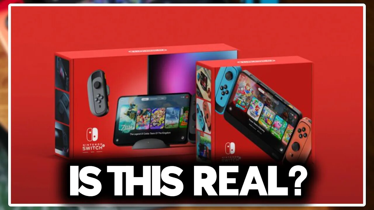A NINTENDO SWITCH 2 LEAK APPEARED and it MAY LOOK REALER than you think...