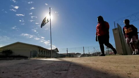 SOUTH AFRICA - Cape Town - Back to School : First day at Wallacedene Primary school (jLX)