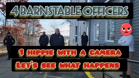 Barnstable Housing Authority 1st Amendment Audit Fail ==3 Barnstable Police Arrive What Do They Do