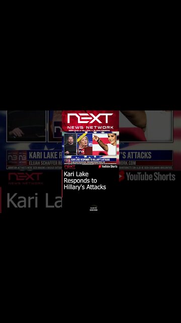 Kari Lake Responds to Hillary's Attacks #shorts