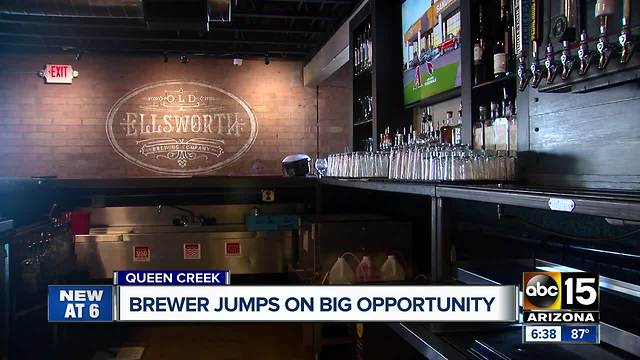 Queen Creek brewer jumps on big opportunity