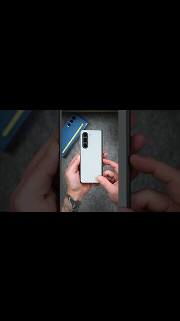 Galaxy Z Fold 5 Unboxing In The Stormtrooper Color!