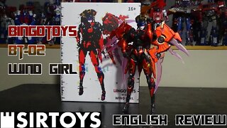 Video Review for BingoToys - BT-02 - Wind Girl