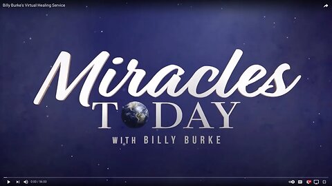 Billy Burke Virtual Healing Service 4-23-23