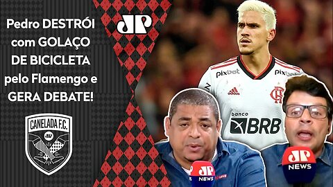 "EU SUPLICO! O Pedro SÓ NÃO PODE..." GOL DE BICICLETA em Athletico-PR x Flamengo GERA DEBATE!