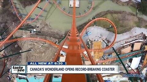 World's tallest, fastest, and longest dive roller coaster is just north of Toronto