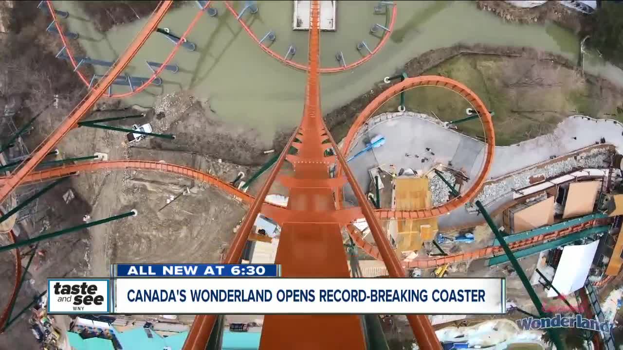 World's tallest, fastest, and longest dive roller coaster is just north of Toronto