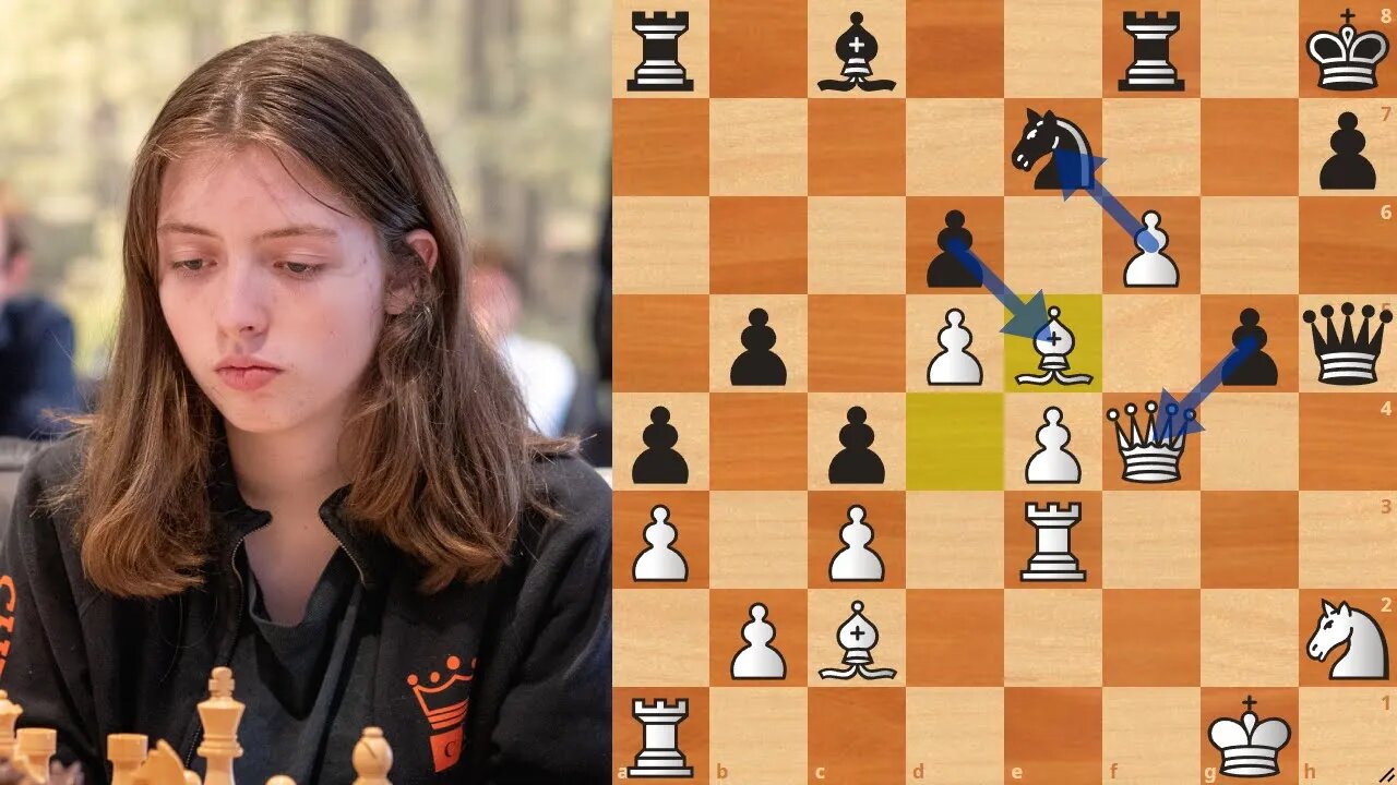 Insane Queen Tactic! Earthquake on the chessboard!