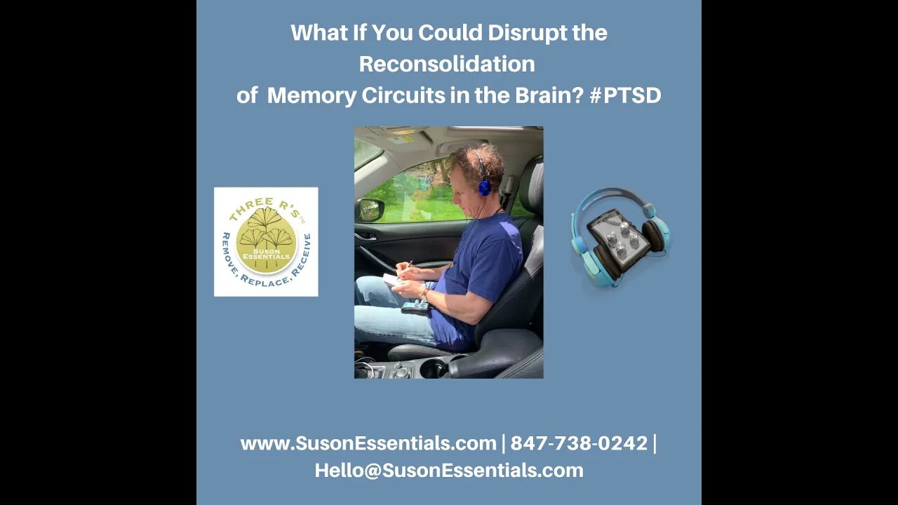 What if you could disrupt the Reconsolidation of Memory Circuits in the Brain?