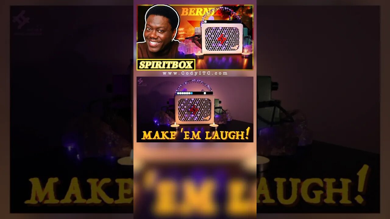 #BernieMac #SpiritBox Session - "Make Em' Laugh!" #Emotional #Spirit Box Replies