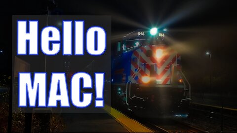 Metra SD70MACH Leading a Commuter Train into Elgin on CPKC Railway's Elgin Subdivision