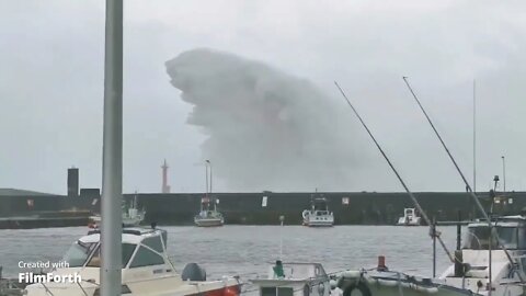 Apocalyptic Footage Shows Typhoon’s Rage In Japan.