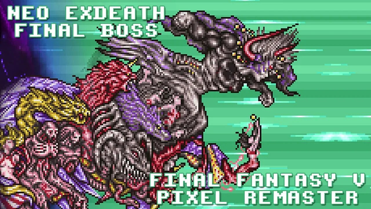 FINAL FANTASY V Pixel Remaster Final Boss Battle Exdeath & The End (PC)