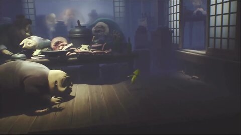 Playing Little Nightmares Chapter 4 Dinner Horror