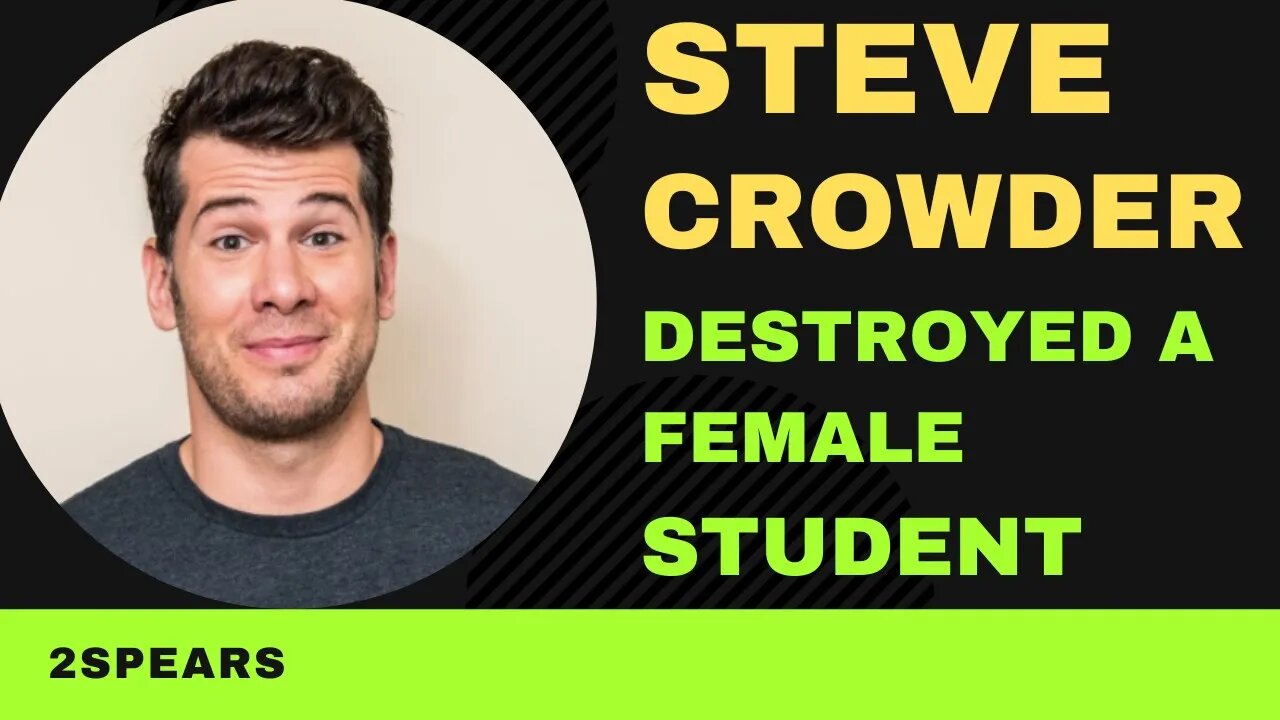 A conservative Debating A Female Student